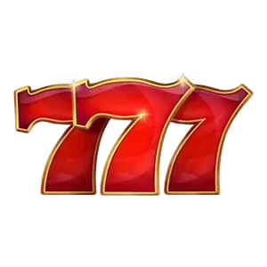 Red 777 symbol from the Burning Wins x2 paytable