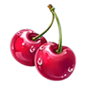Cherry fruit symbol from the Burning Wins x2 paytable